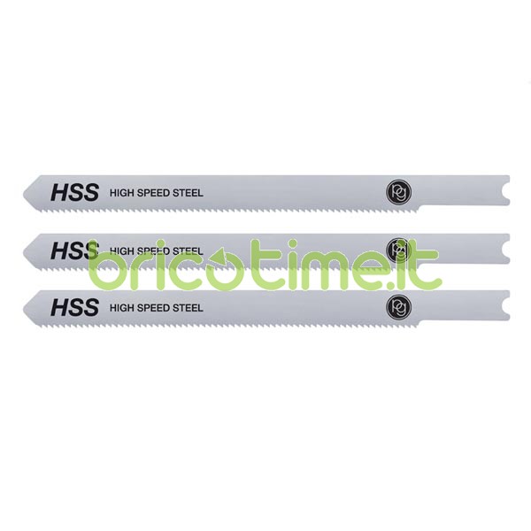 Lama HSS/metallo - B&D - denti medi - 100 mm (3 pz)