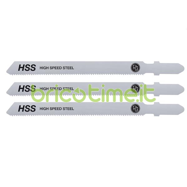 Lama HSS/metallo - Bosch - denti medi - 100 mm (3 pz)