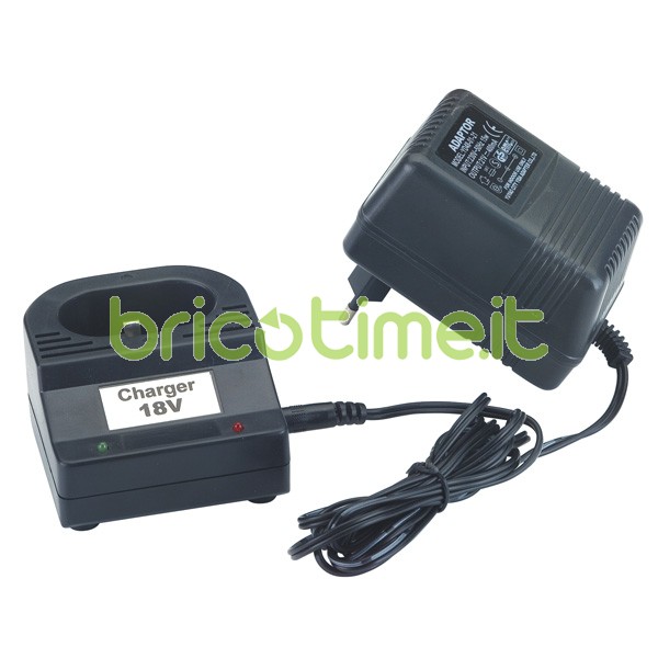 Caricabatteria e alimentatore per trapano PG18V