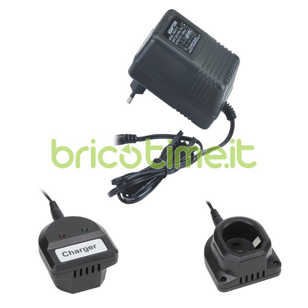 Caricabatteria e alimentatore per trapano PGTB18