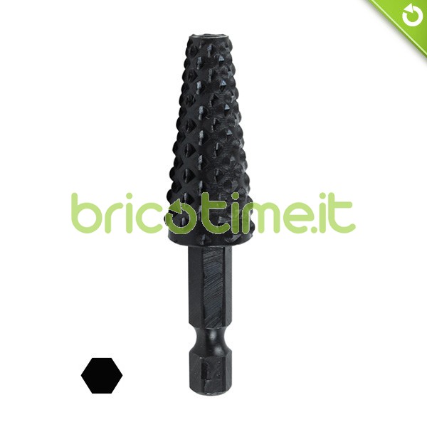 Raspa conica   Ø 6/14x33 mm