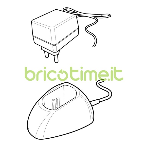 Caricabatteria e alimentatore per trapano M.9400