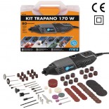 Trapano 170 W - kit 80 accessori